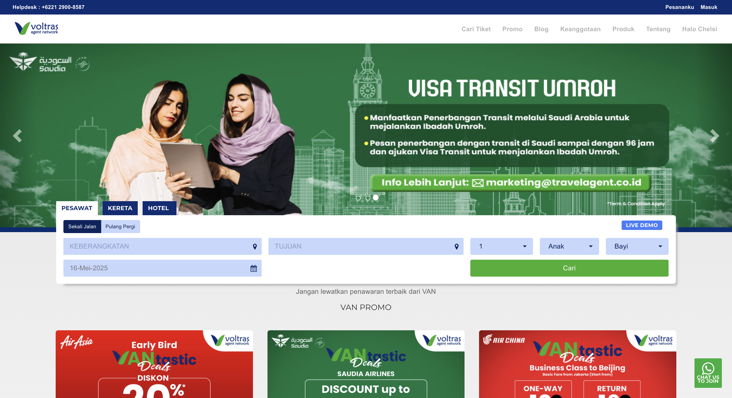 Voltras Agent Network